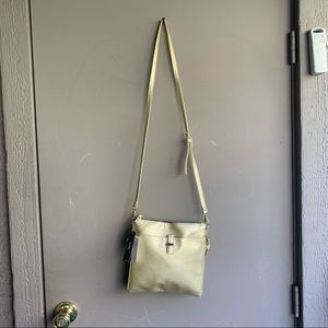 Scout Gold Metallic Crossbody Bag